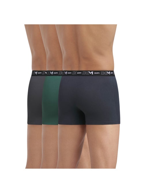 Lot de 3 Boxers Coton Stretch - Kiabi
