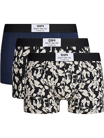 Lot de 3 Boxers Coton Stretch Vibes