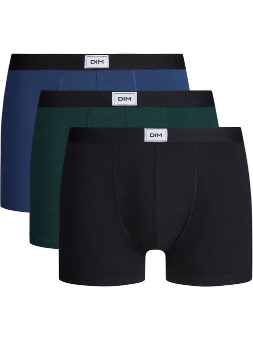 Lot de 3 Boxers Coton Ultra Resist - Kiabi Lot de 3 Boxers Coton Ultra Resist - Kiabi