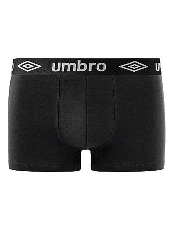 Lot de 3 Boxers coton uni homme Umbro