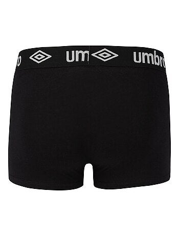 Lot de 3 Boxers coton uni homme Umbro