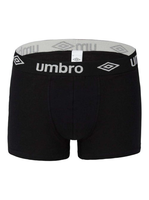 Lot de 3 Boxers coton uni homme Umbro - Kiabi