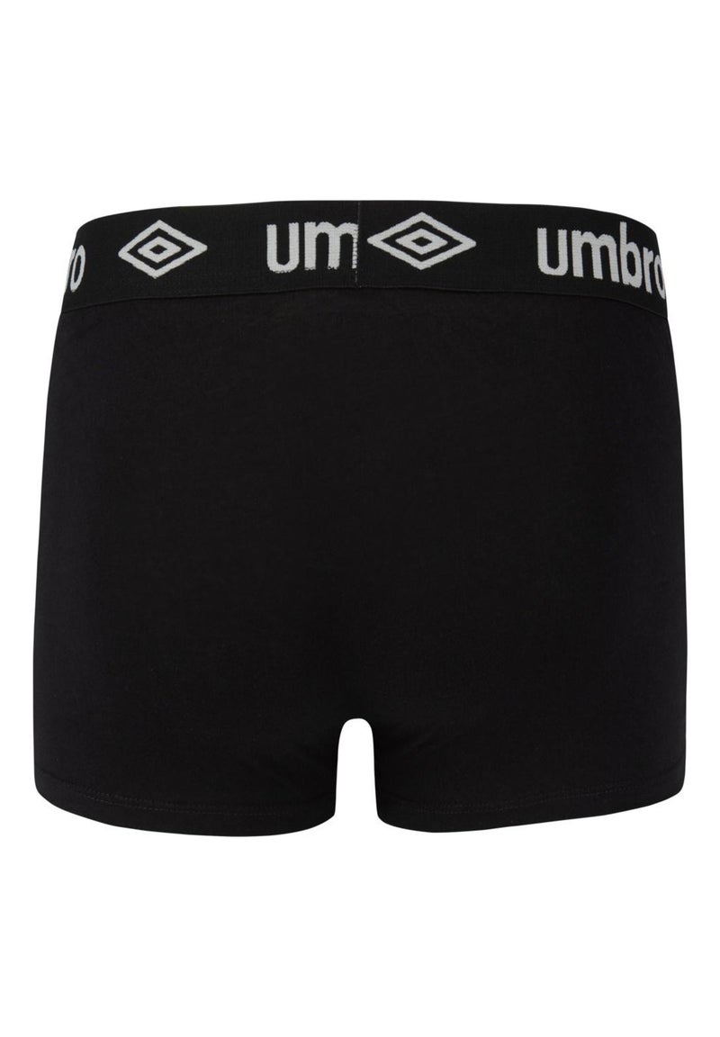 Lot de 3 Boxers coton uni homme Umbro Noir - Kiabi