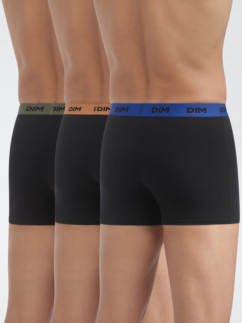 Lot de 3 boxers 'Dim' Bleu - Kiabi