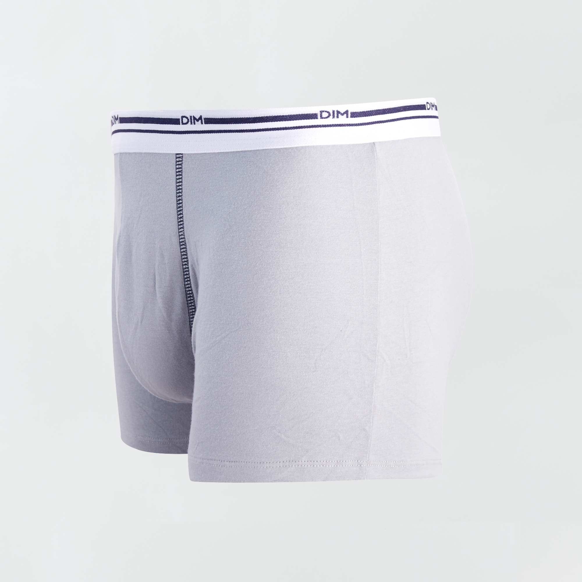 Boxer Dim Lot De 3 Homme - Coton Stretch Confortable | Sans Étiquette, Maintien Optimal