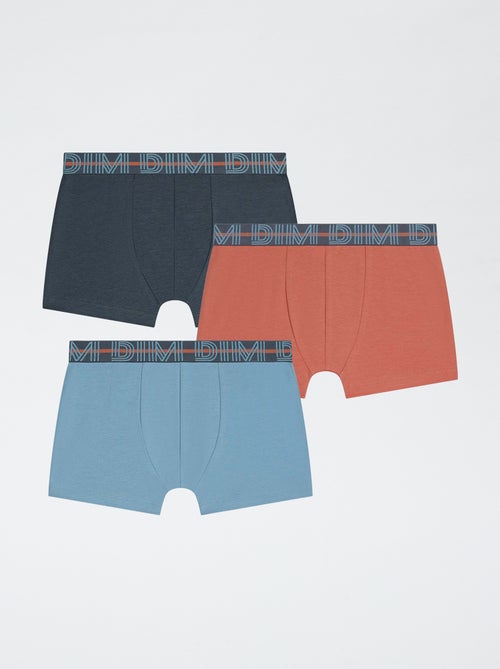 Lot de 3 boxers 'Dim' unis - Kiabi Lot de 3 boxers 'Dim' unis - Kiabi