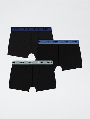 Lot de 3 boxers 'Dim' unis