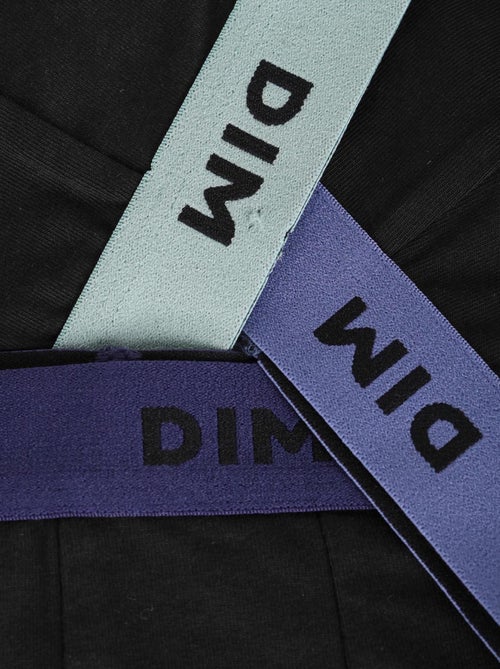 Lot de 3 boxers 'Dim' unis - Kiabi