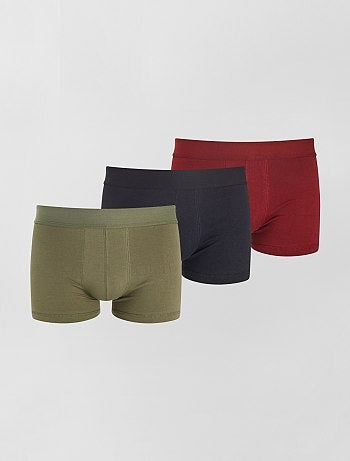Lot de 3 boxers éco-conçus