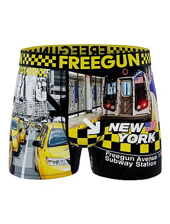 Lot de 3 boxers enfant American Vibes Freegun