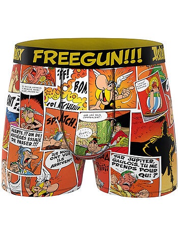 Lot de 3 boxers enfant Asterix Freegun