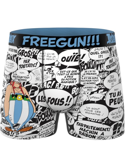 Lot de 3 boxers enfant Asterix Freegun - Kiabi
