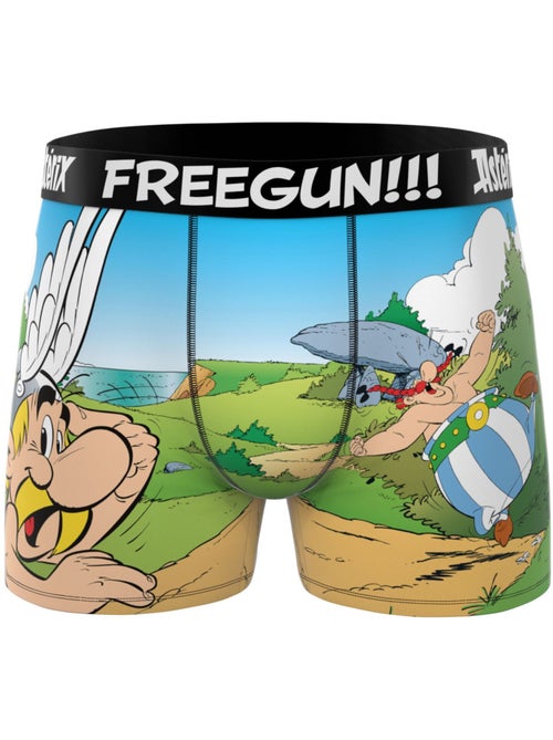 Lot de 3 boxers enfant Asterix Freegun - Kiabi
