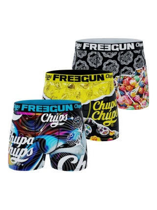 Lot de 3 boxers enfant ChupaChups Freegun