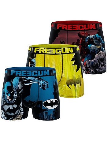Lot de 3 boxers enfant DC Comics Freegun
