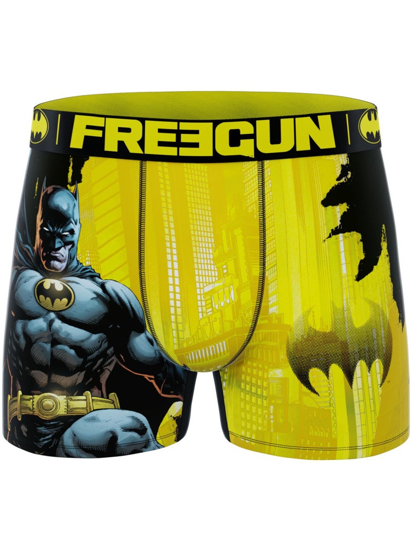 Lot de 3 boxers enfant DC Comics Freegun Bleu - Kiabi