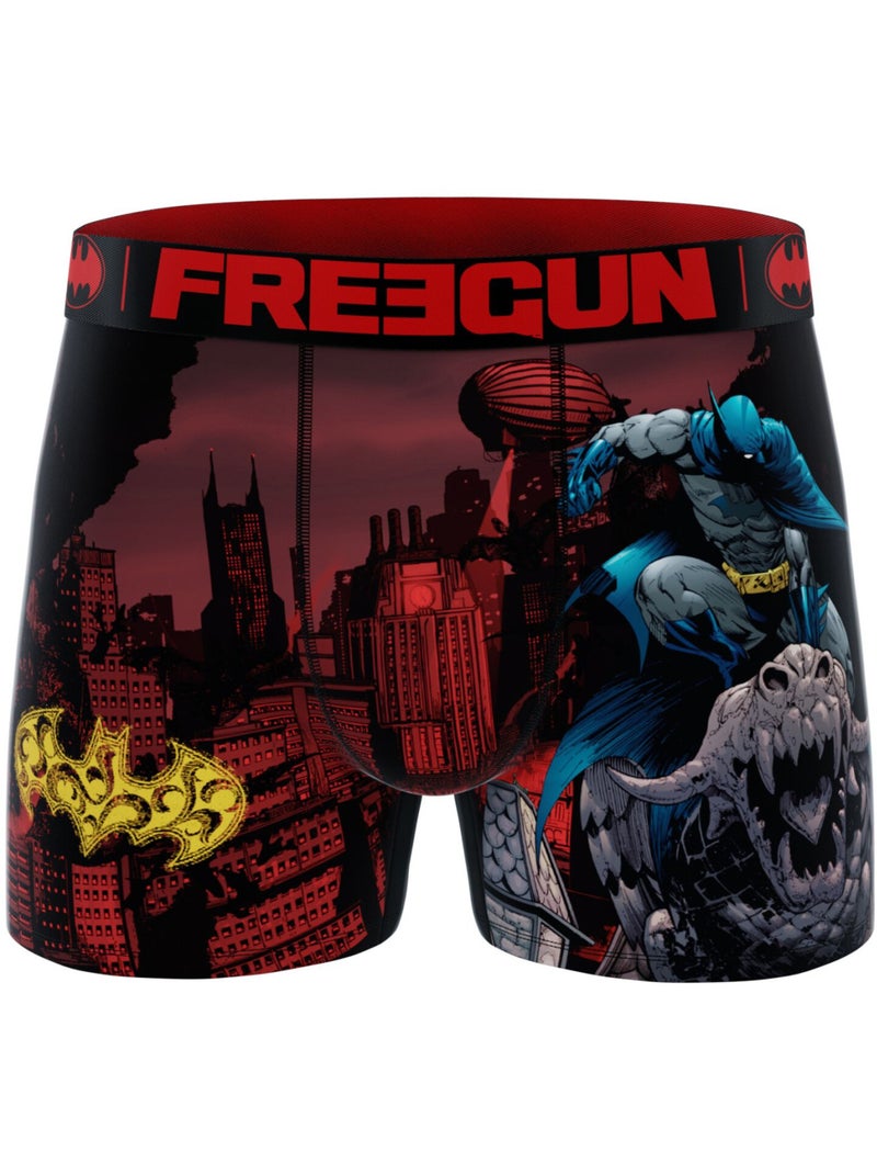 Lot de 3 boxers enfant DC Comics Freegun Bleu - Kiabi