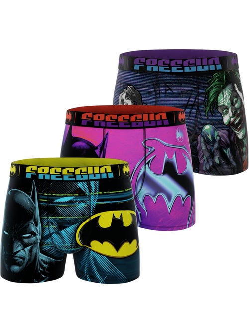 Lot de 3  boxers enfant DC Comics Freegun - Kiabi
