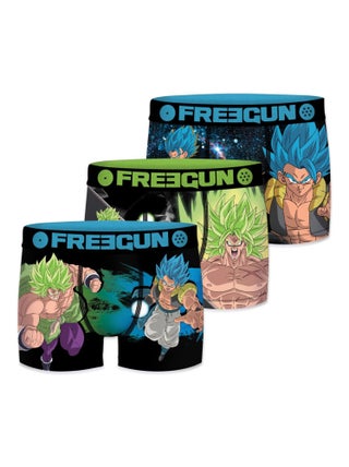Lot de 3 boxers enfant Dragon Ball Super Broly Freegun