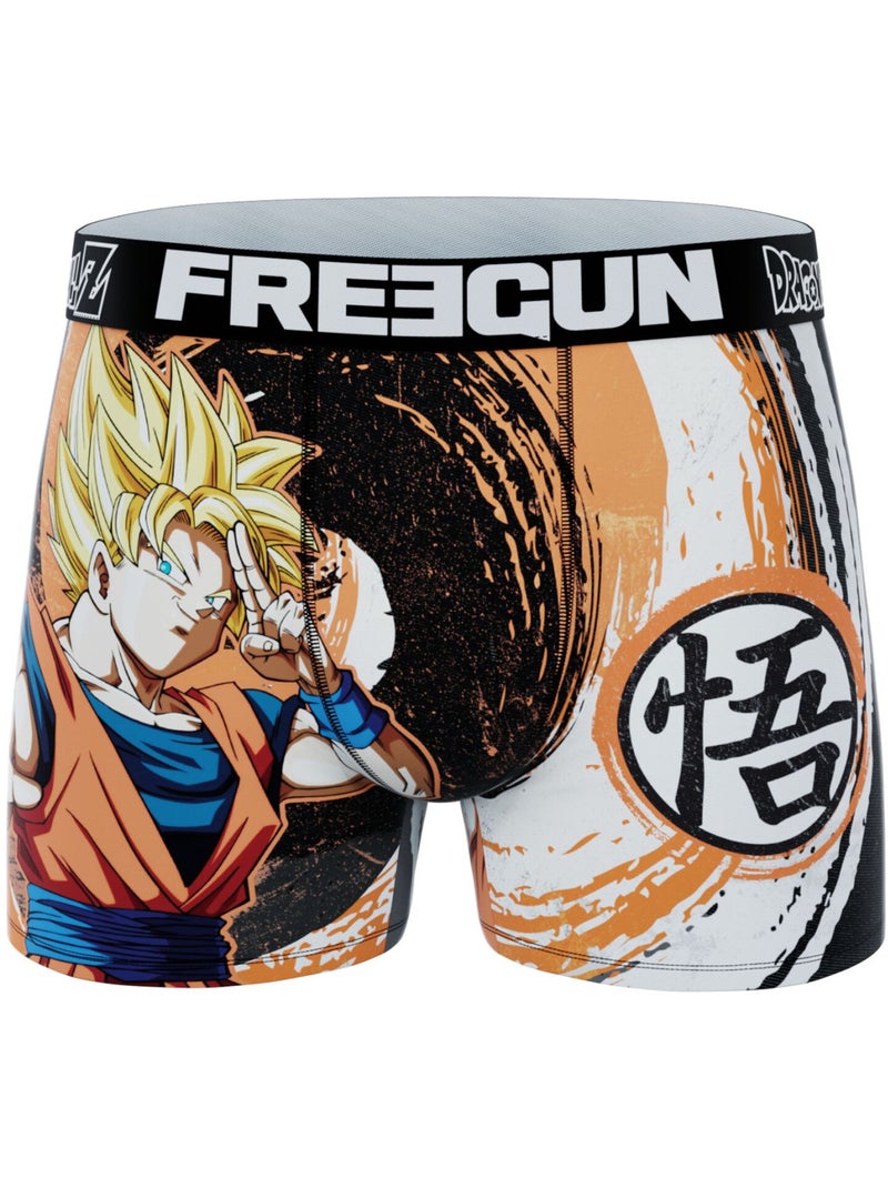 Lot de 3 boxers enfant Dragon Ball Z Freegun Orange - Kiabi