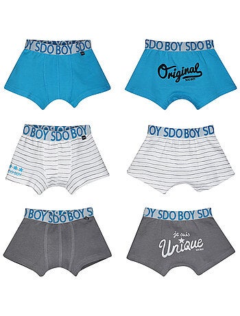 LOT DE 3 BOXERS ENFANT ENYS