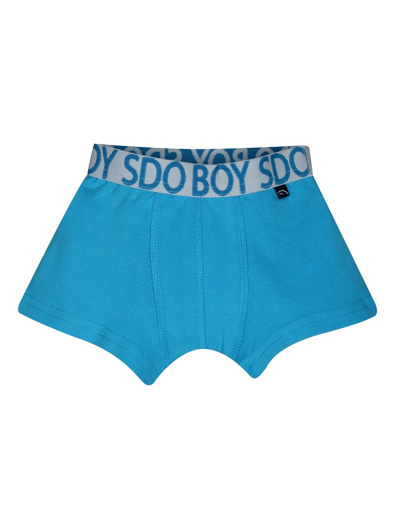LOT DE 3 BOXERS ENFANT ENYS Bleu - Kiabi