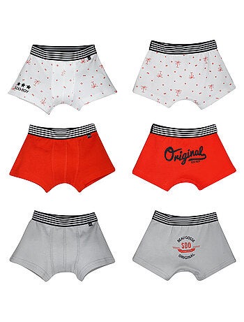 LOT DE 3 BOXERS ENFANT ESTEBE