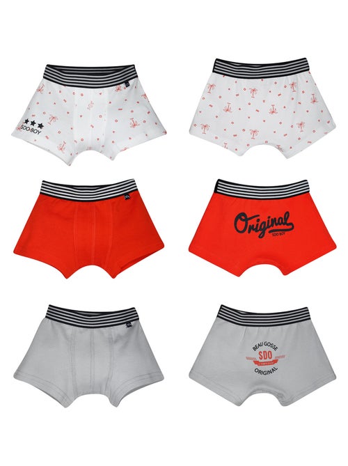 LOT DE 3 BOXERS ENFANT ESTEBE - Kiabi