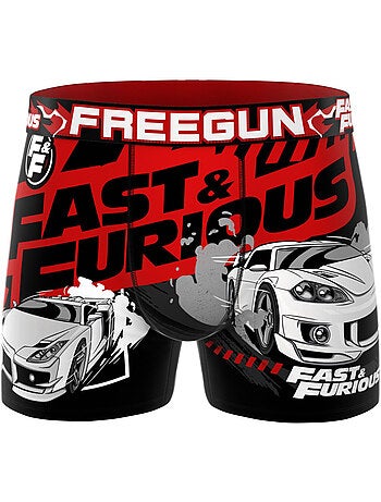 Lot de 3 boxers enfant Fast and furious Freegun