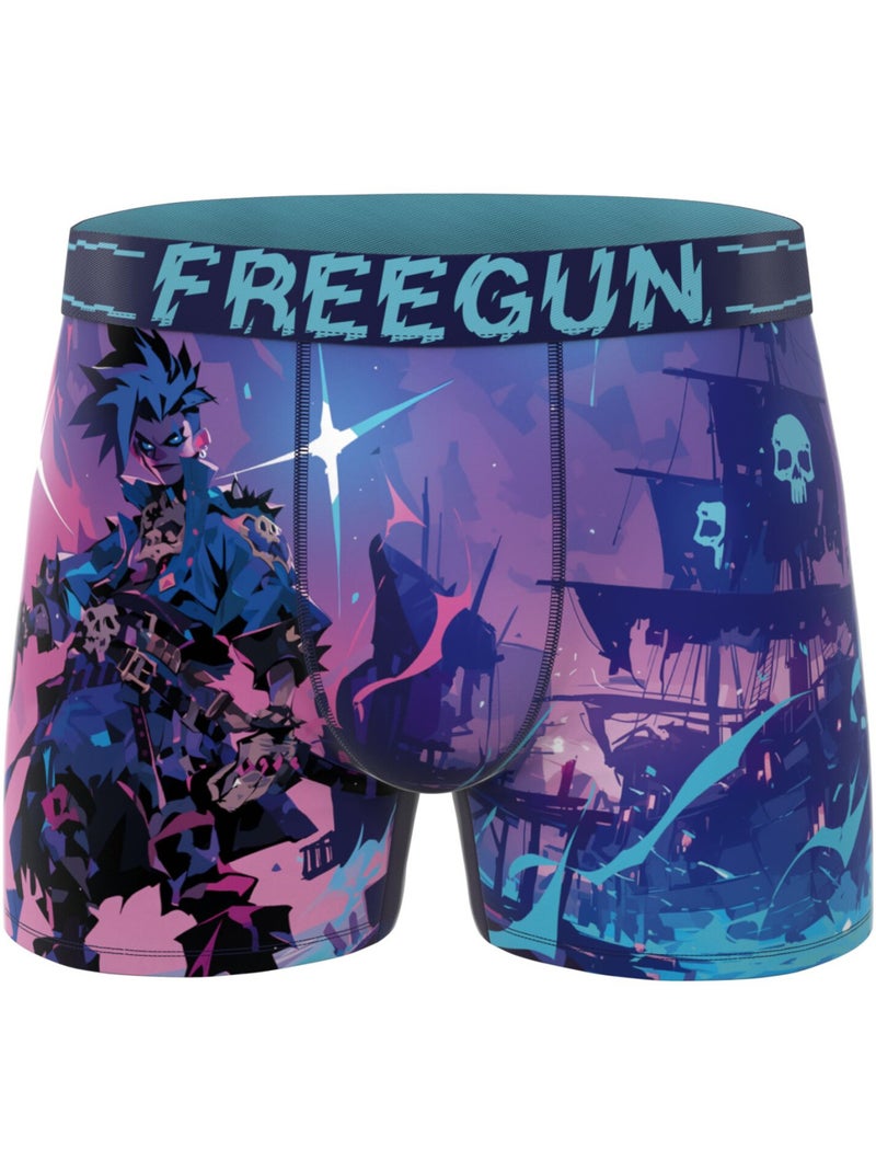 Lot de 3 boxers enfant Heroes Freegun Bleu - Kiabi