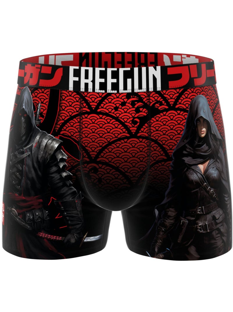 Lot de 3 boxers enfant Manga Comics  Freegun Rouge - Kiabi