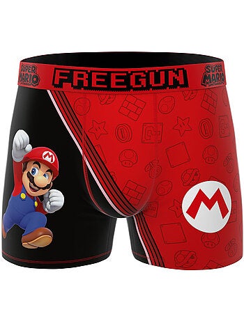 Lot de 3 boxers enfant Super Mario Bros Freegun