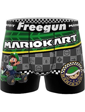 Lot de 3 boxers enfant Super Mario Kart Freegun