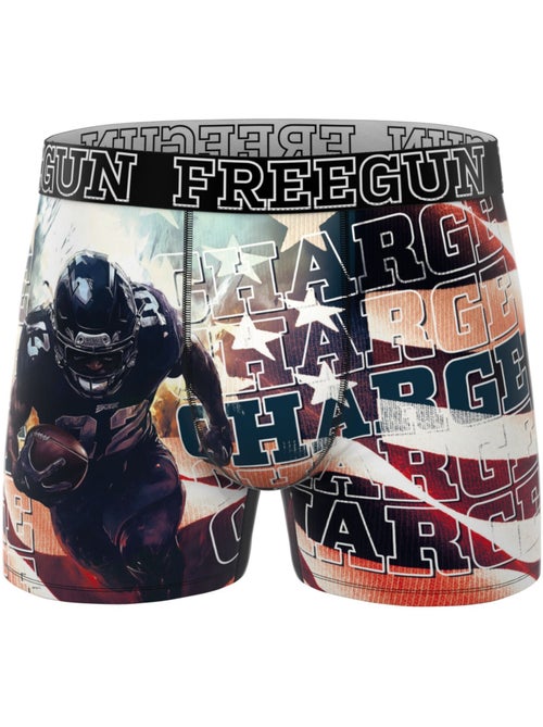 Lot de 3 boxers enfant This is America Freegun - Kiabi