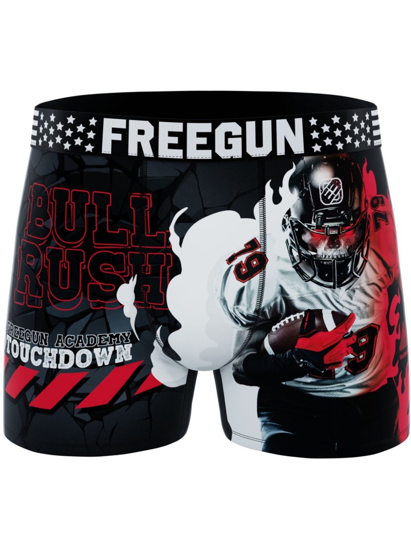 Lot de 3 Boxers enfant US Sports  Freegun Rouge - Kiabi