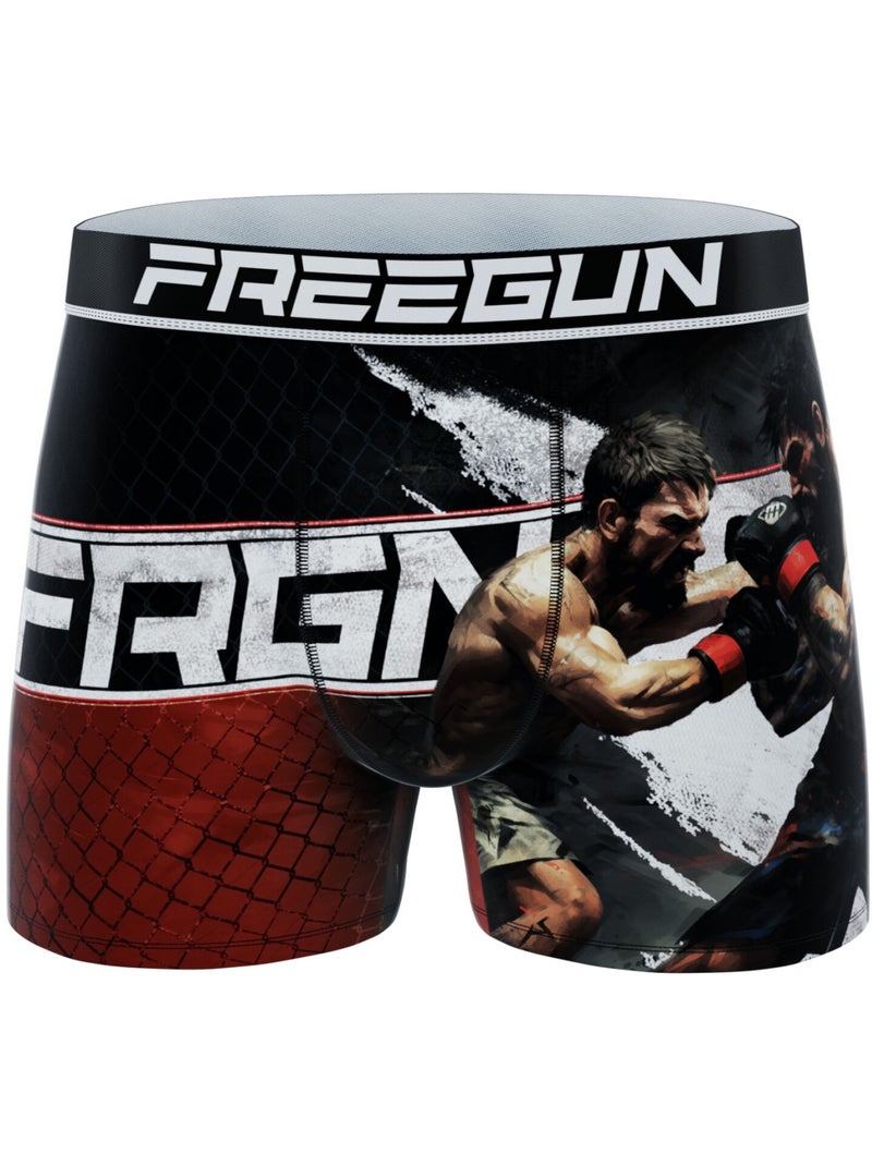 Lot de 3 Boxers enfant US Sports  Freegun Rouge - Kiabi