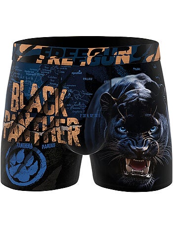 Lot de 3 boxers enfant wild animals freegun