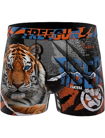 Lot de 3 boxers enfant wild animals freegun