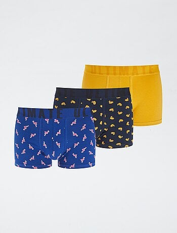 Lot de 3 boxers fantaisie