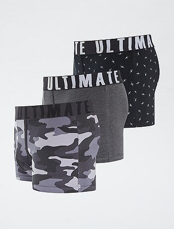 Lot de 3 boxers fantaisie