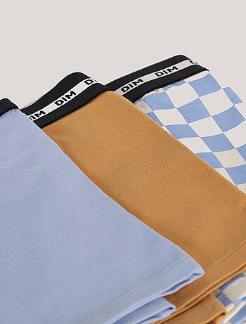 Lot de 3 boxers garçon Fashion Coton Stretch