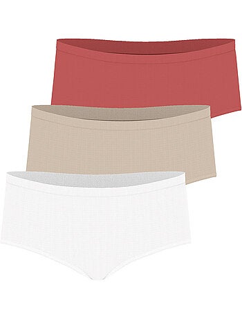 Lot de 3 boxers femme ecopack basic athena