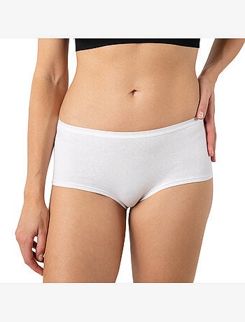 Lot de 3 boxers femme ecopack basic athena