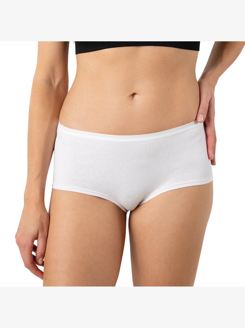 Lot de 3 boxers femme ecopack basic athena Beige - Kiabi