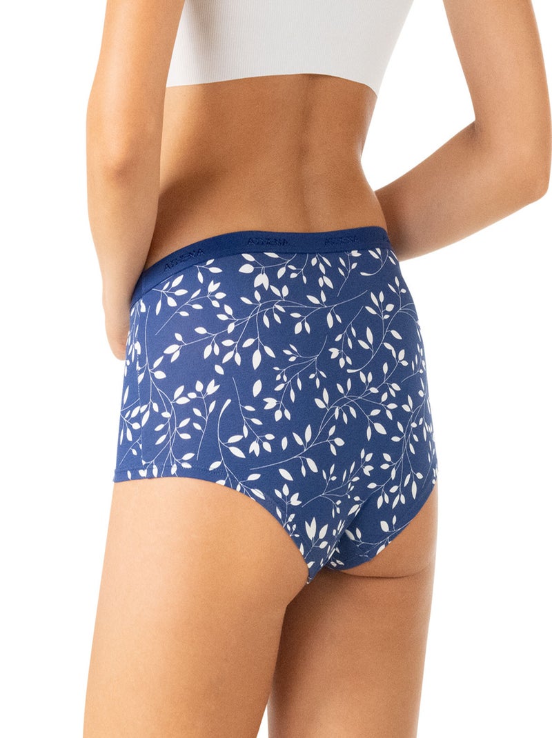 Lot de 3 boxers Femme MODE ECOPACK ATHENA Bleu - Kiabi