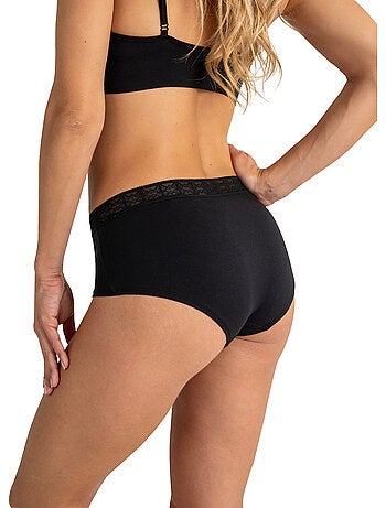 Lot de 3 boxers femme trio dentelle athena