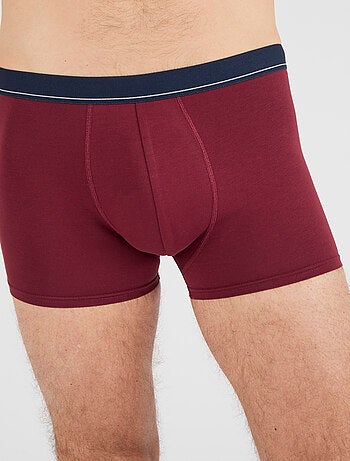 Lot de 3 boxers fermés coton biologique majoritaire - damart