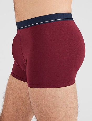 Lot de 3 boxers fermés coton biologique majoritaire - damart