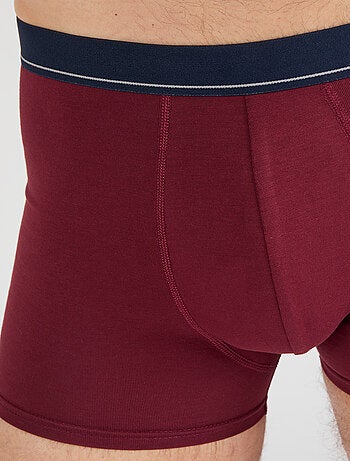 Lot de 3 boxers fermés coton biologique majoritaire - damart