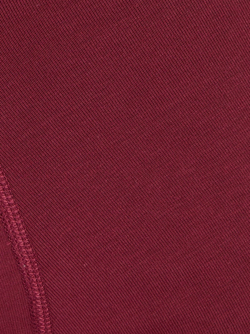Lot de 3 boxers fermés coton biologique majoritaire - Damart Rouge - Kiabi